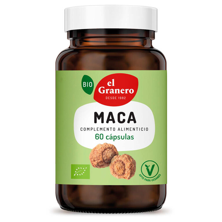 Maca BIO · El Granero Integral · 60 cápsulas