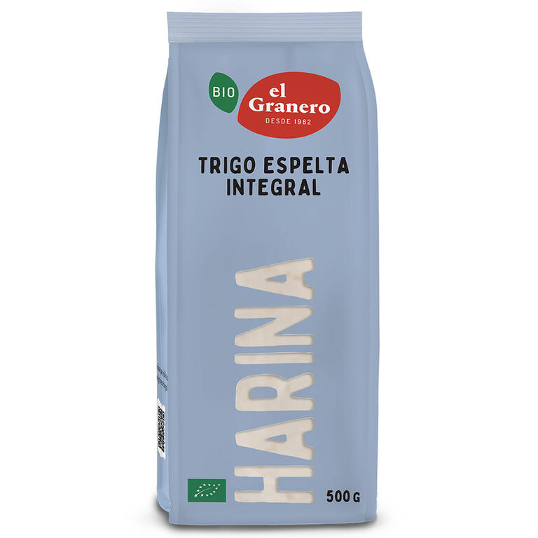 Harina de Trigo Espelta · El Granero Integral · 500 gramos