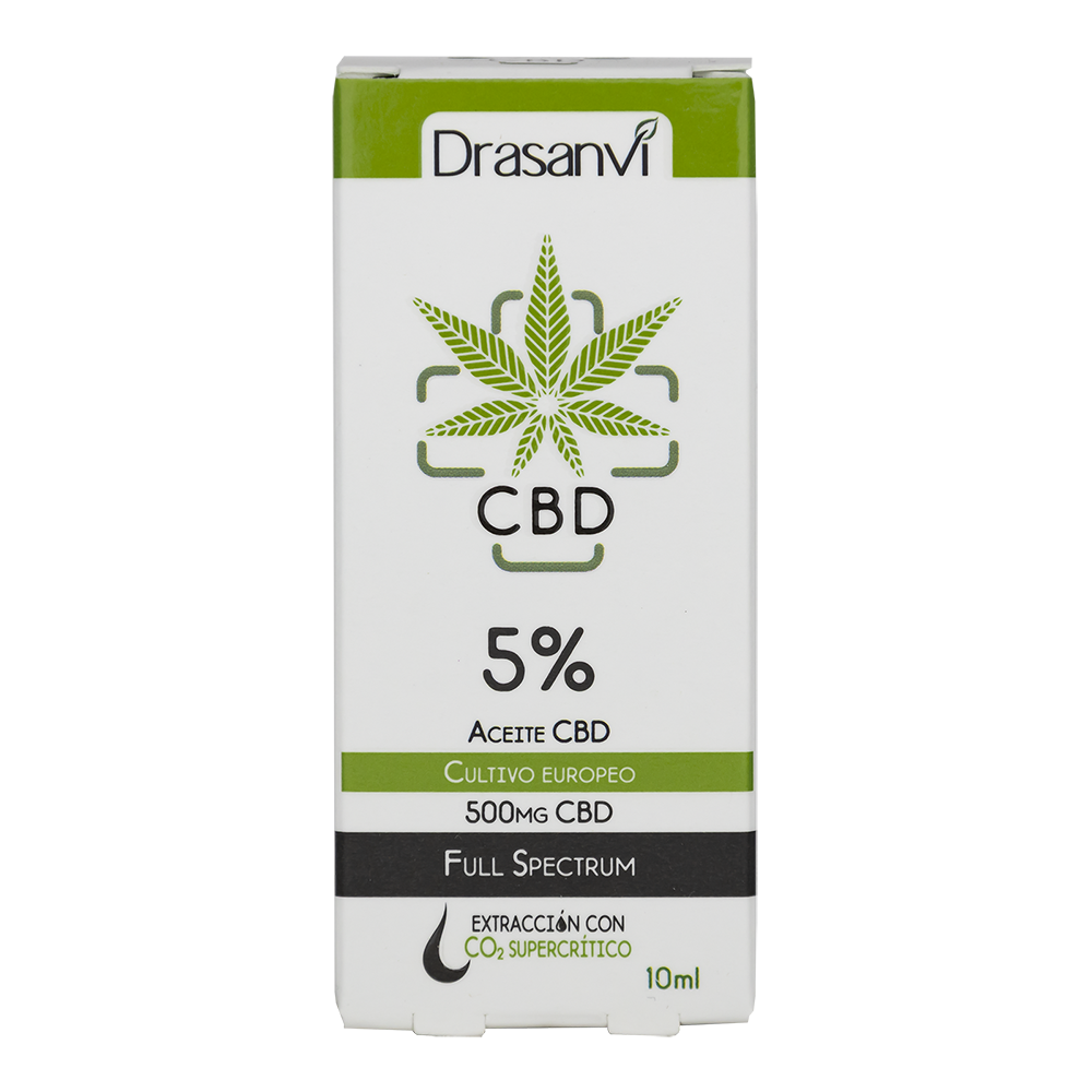 Aceite CBD 5% 500 mg · Drasanvi · 10 ml