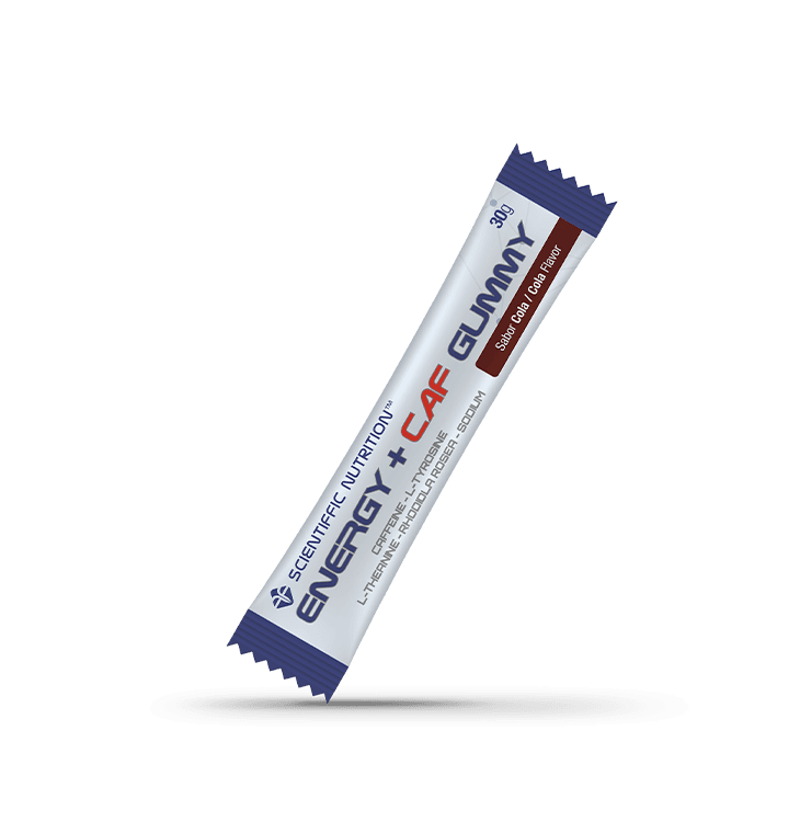Energy Gummy + CAF: Sabor Cola · Scientiffic Nutrition · 30 gramos