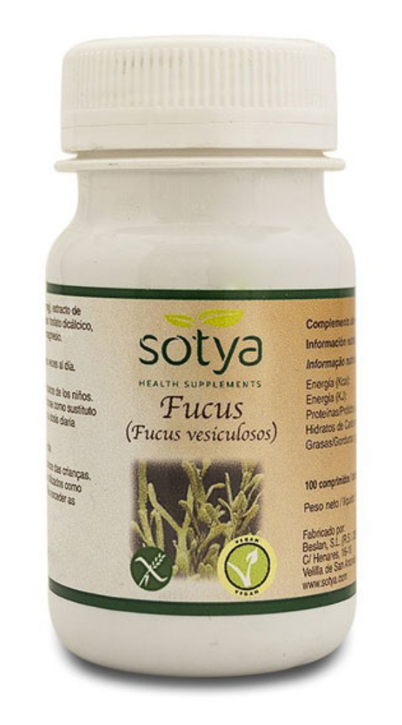 Fucus · Sotya · 100 comprimidos