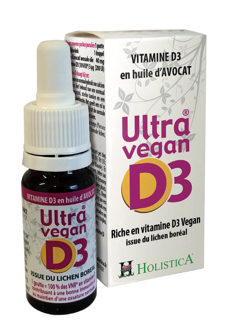 Ultra Vegan D3 Gotas · Holistica · 8 ml
