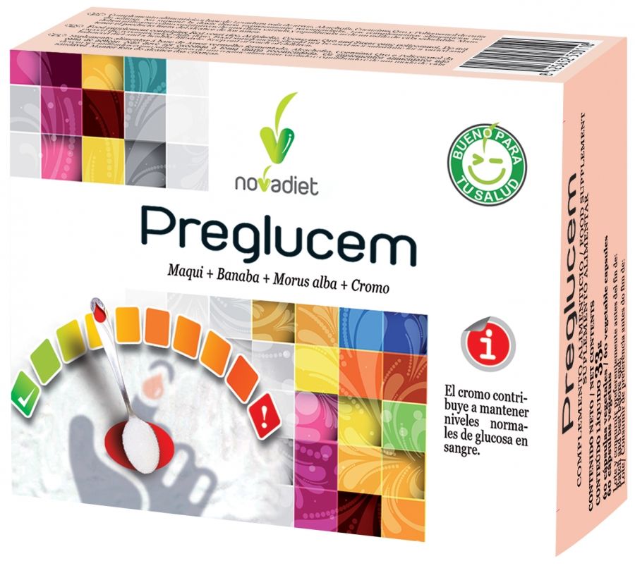 Preglucem · Nova Diet · 60 cápsulas