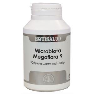 Microbiota Megaflora 9 · Equisalud · 180 cápsulas