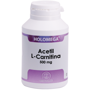 Holomega Acetil L-Carnitina · Equisalud · 180 cápsulas