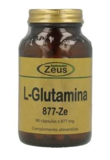 L-Glutamina Ze · Zeus · 90 cápsulas