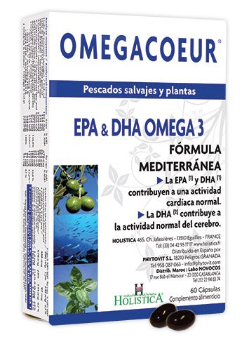 Omegacoeur® · Holistica · 60 perlas