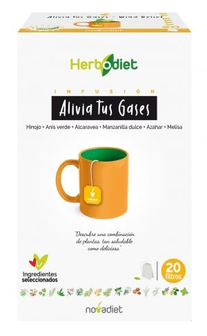 Herbodiet Alivia Tus Gases · Nova Diet · 20 filtros