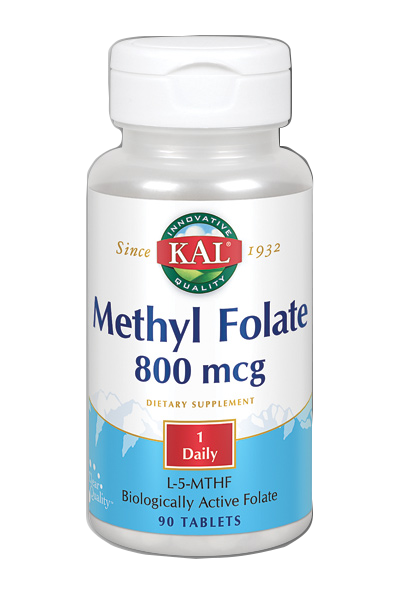 Methyl Folate 800 mcg · KAL · 90 comprimidos