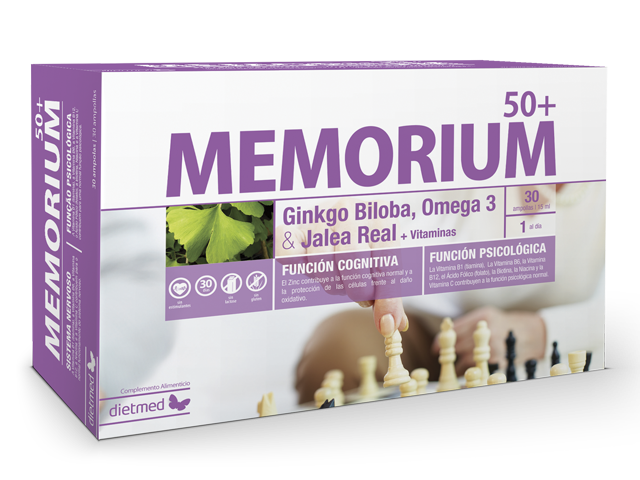 Memorium 50+ · DietMed · 30 ampollas