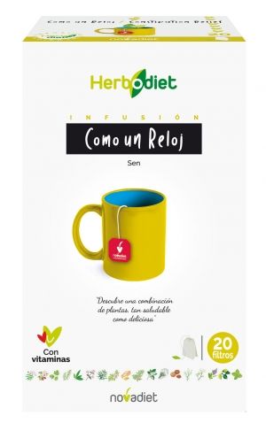 Herbodiet Como un Reloj · Nova Diet · 20 filtros
