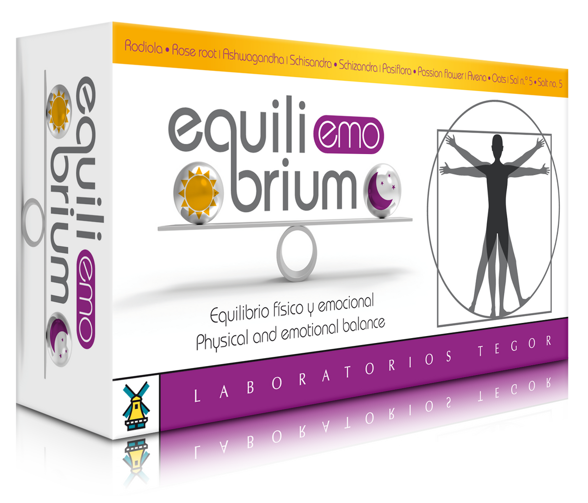 Equilibrium Emo · Tegor · 60 Cápsulas