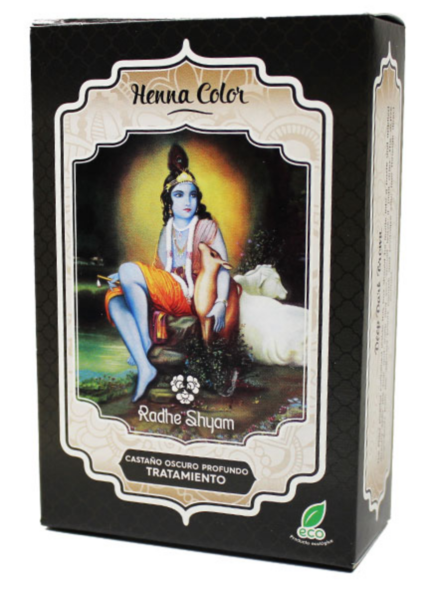 Henna Castaño Oscuro Profundo · Rhade Shyam · 100 gramos