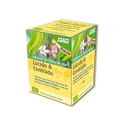 Infusión de Flores de Bach Lúcido & Centrado · Salus · 15 filtros