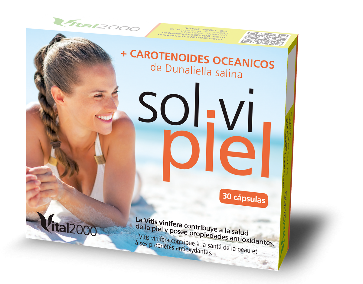 Solvi Piel · Vital 2000 · 30 Cápsulas