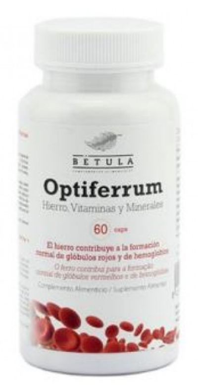 Optiferrum · Betula · 60 cápsulas