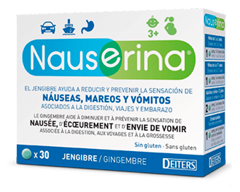 Nauserina · Deiters · 30 comprimidos