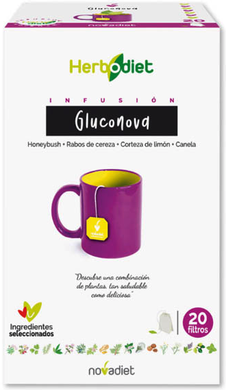 Herbodiet Gluconova · Nova Diet · 20 filtros