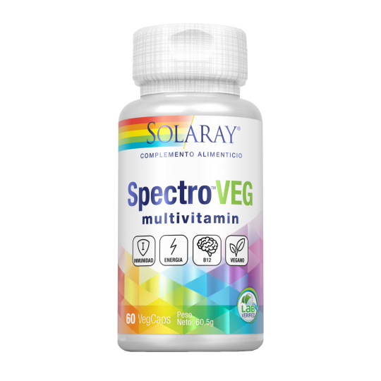 Spectro Multi-Vita-Min · Solaray · 60 cápsulas