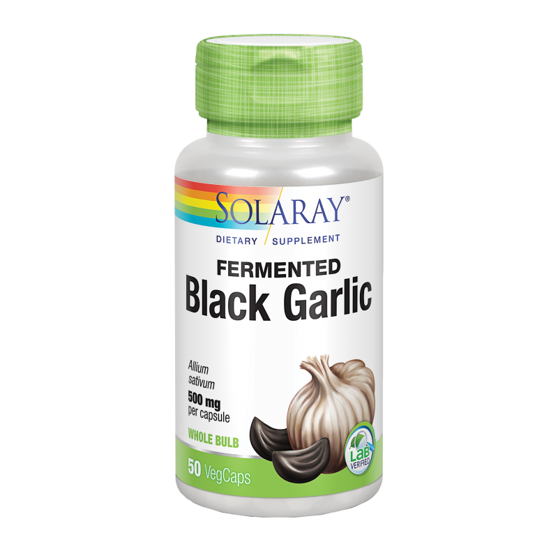 Ajo Negro Fermentado · Solaray · 50 cápsulas