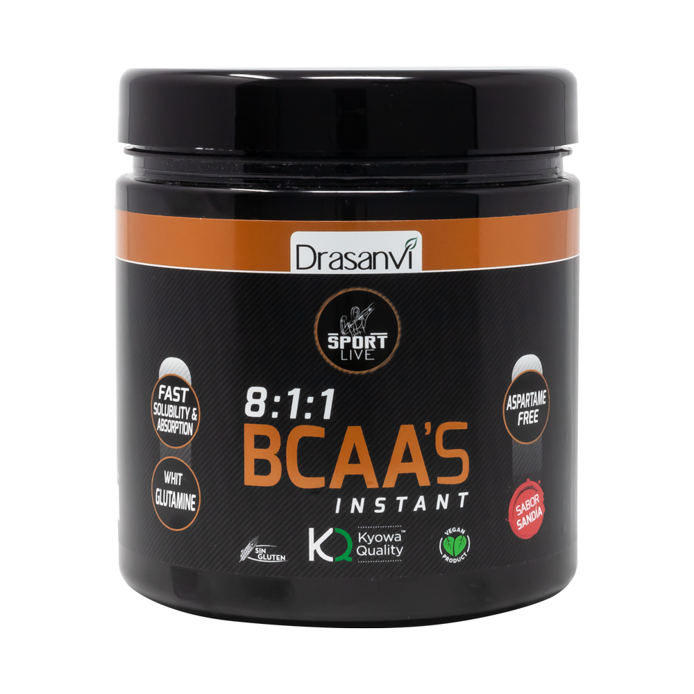 BCAA'S + Glutamina - Sabor Sandia · Drasanvi · 275 gramos