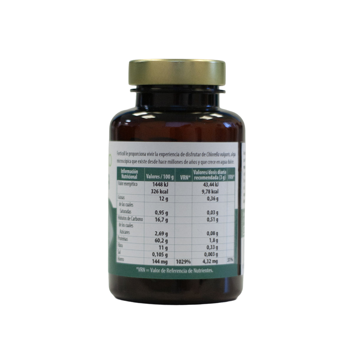 Experience Chlorella Bio · Forticoll · 180 comprimidos