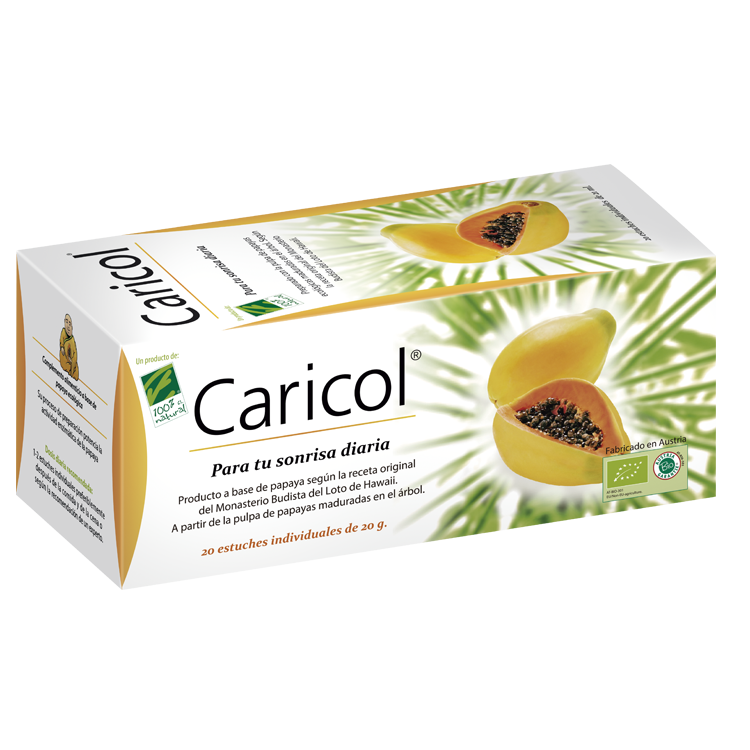 Caricol · 100% Natural · 20 monodosis