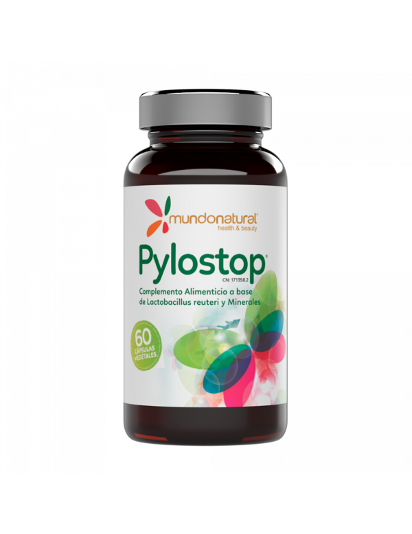 Pylostop · Mundo Natural · 60 cápsulas