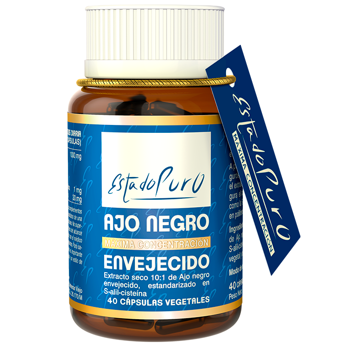 Ajo Negro Envejecido · Tongil · 40 cápsulas
