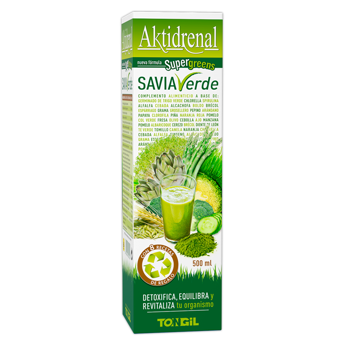 Aktidrenal Savia Verde · Tongil · 500 ml