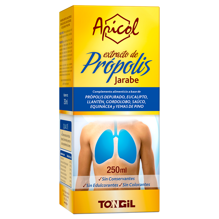 Apicol Própolis Jarabe · Tongil · 250 ml