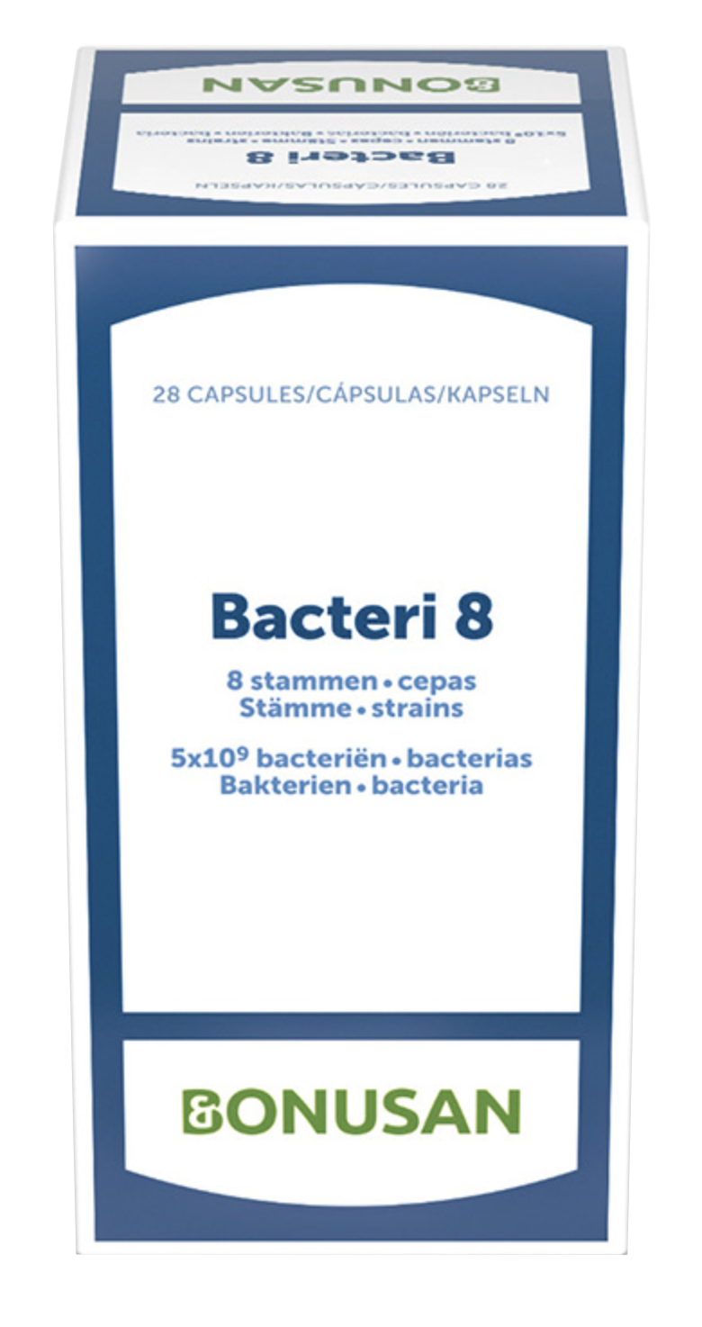Bacteri 8 · Bonusan · 28 cápsulas