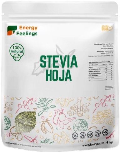 Stevia Hojas Trituradas · Energy Feelings · 1 Kg