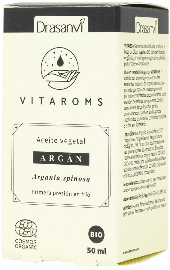 Aceite Vegetal de Argán · Drasanvi · 50 ml