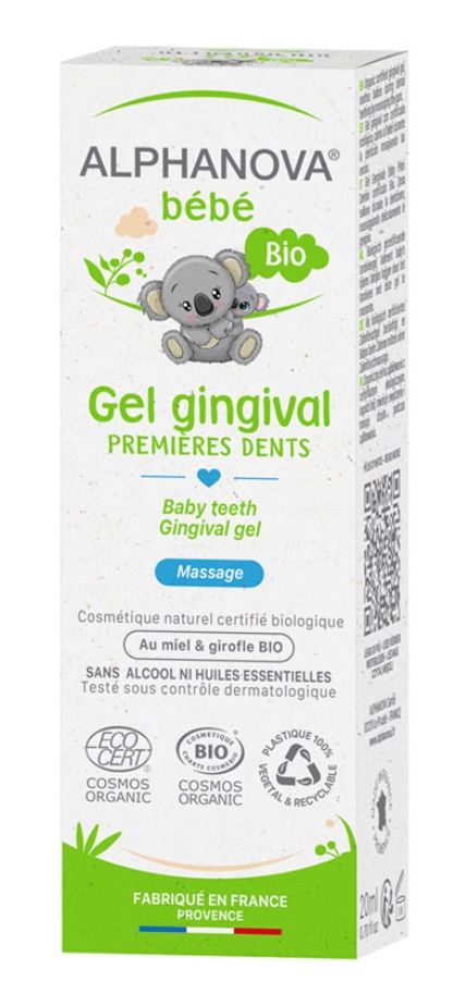 Gel Gingival Bebé BIO · Alphanova · 20 ml