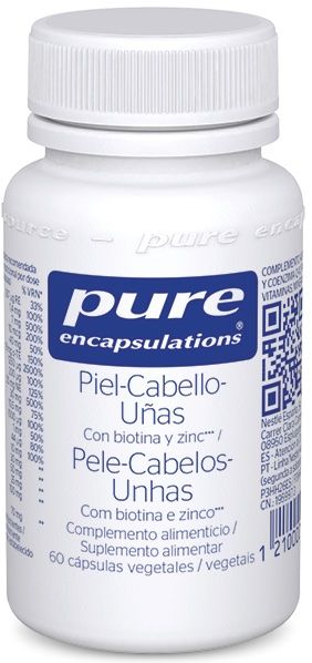 Piel Cabello y Uñas · Pure Encapsulations · 60 cápsulas