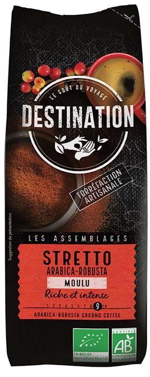 Café Stretto Italiano Molido · Destination · 250 gramos