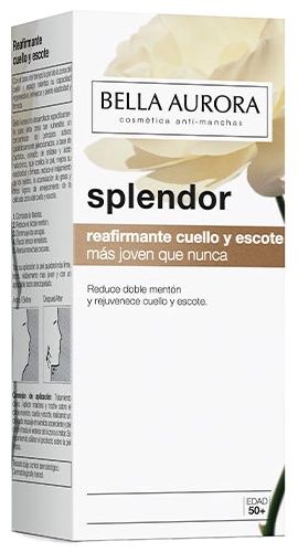 Splendor Crema Reafirmante para Cuello y Escote · Bella Aurora · 50 ml