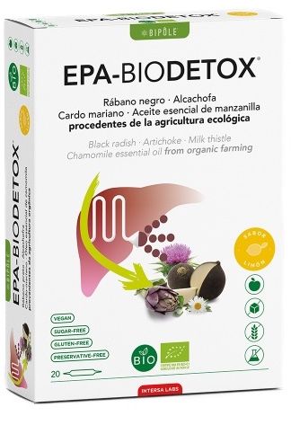 EPA-BioDetox · Dietéticos Intersa · 20 ampollas