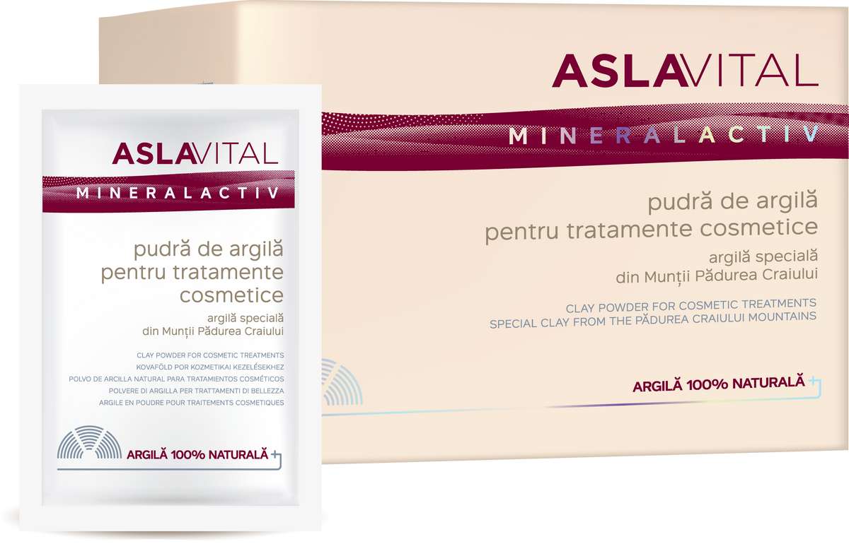 Polvo de Arcilla Natural · Aslavital · 10 sobres