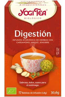 Digestión · Yogi Tea · 17 filtros