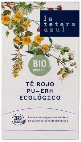 Té Rojo Pu-Erh Eco · La Tetera Azul · 20 pirámides