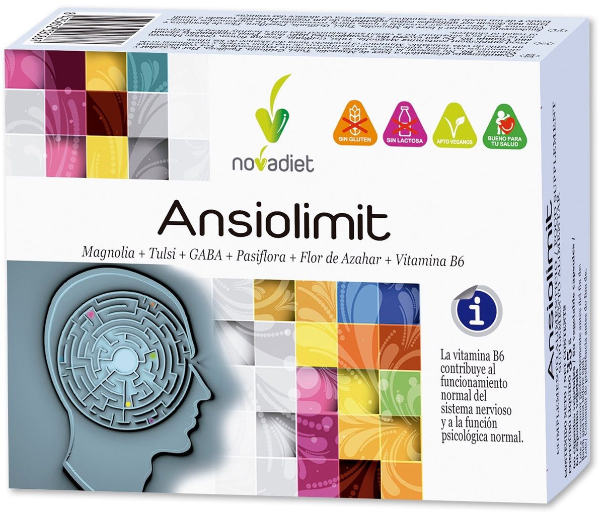 Ansiolimit · Nova Diet · 60 cápsulas