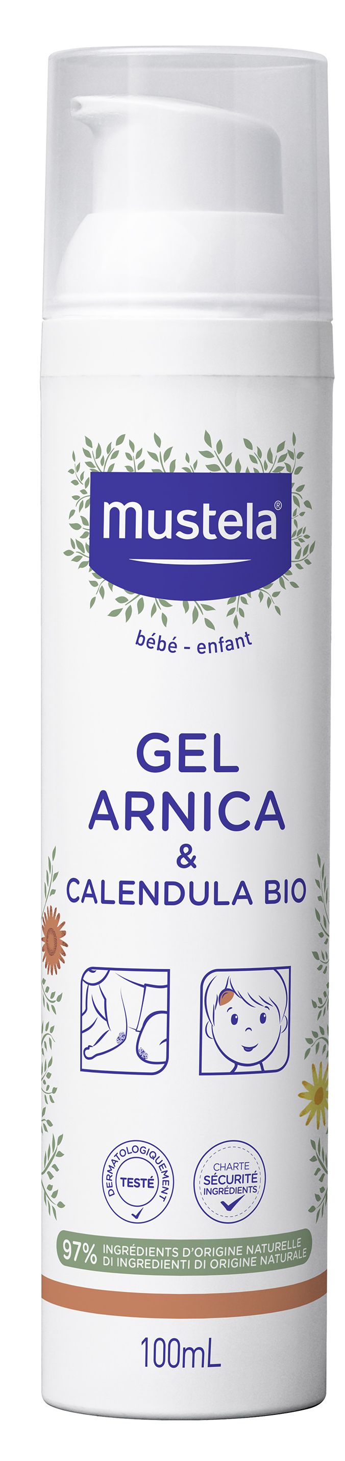 Gel de Árnica y Caléndula Bio · Mustela · 100 ml