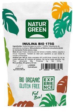 Experience Inulina Bio · Naturgreen · 175 gramos