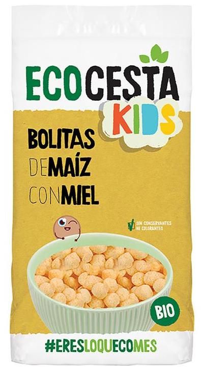 Bolitas de Maíz con Miel Kids Bio · Ecocesta · 400 gramos