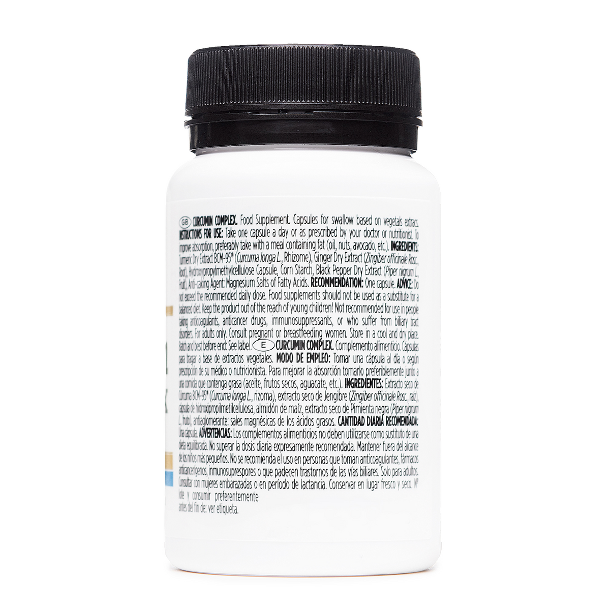 Curcumin Complex BCM-95 · Crown Sport Nutrition · 60 cápsulas