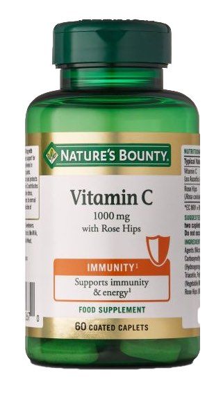 Vitamina C 1.000 mg con Escaramujo · Nature's Bounty · 60 comprimidos