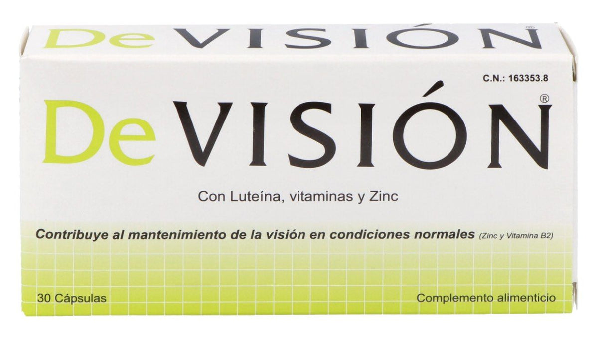 DeVisión · Pharma OTC · 30 cápsulas
