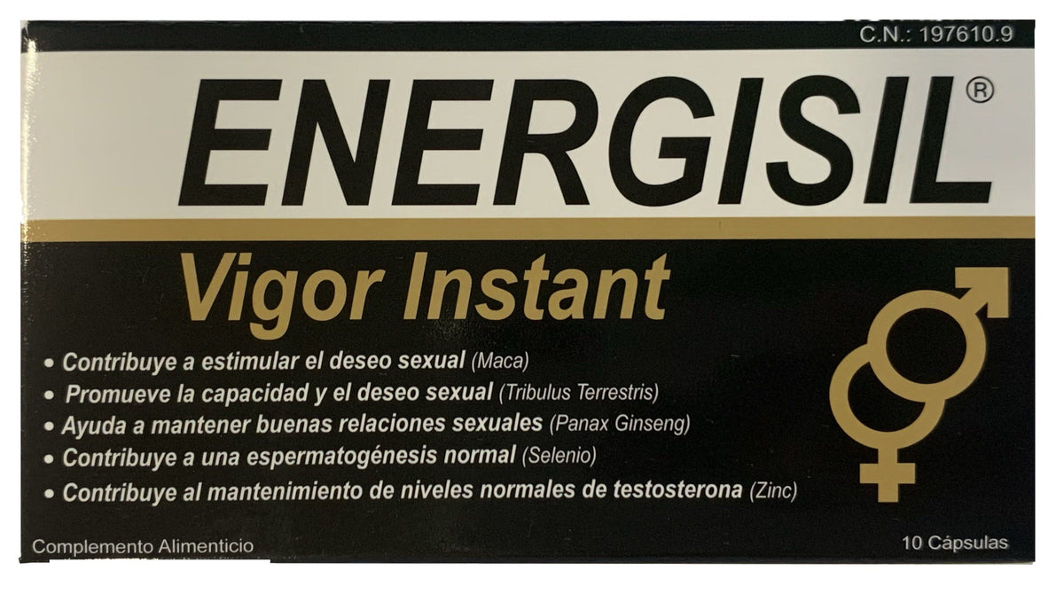 Energisil Vigor Instant · Pharma OTC · 10 cápsulas